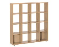 Bibliotheekkast 16 vakken Eden