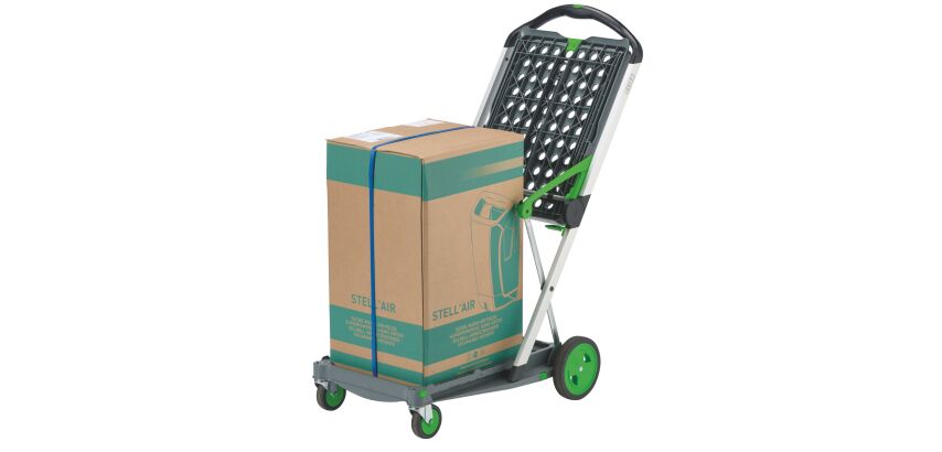 Chariot pliable 2 plateaux Clax