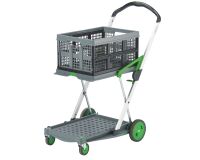 Chariot pliable 2 plateaux Clax
