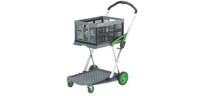 Chariot pliable 2 plateaux Clax