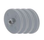 Rondelle pour perforateurs P1100 et P2200 Rapesco - Lot de 4