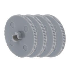 Sluitringen voor perforators Rapesco P1100 en P2200 - Set van 4