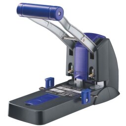 Perforator groot vermogen 2 gaatjes Rapesco P2200 - capaciteit 150 vellen - zwart