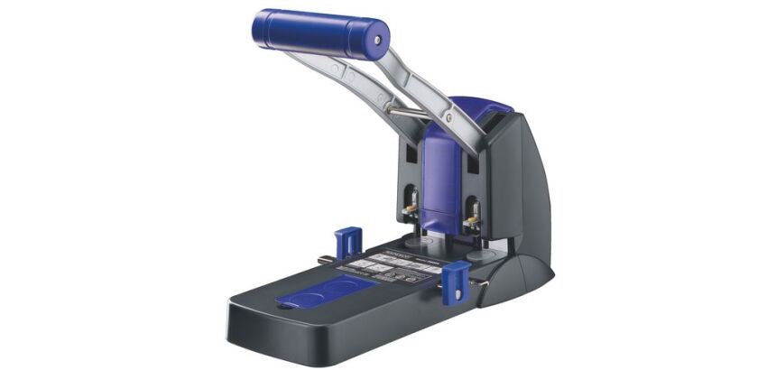 Perforadora de gran capacidad 2 agujeros P2200 Rapesco - capacidad de 150 hojas - negro