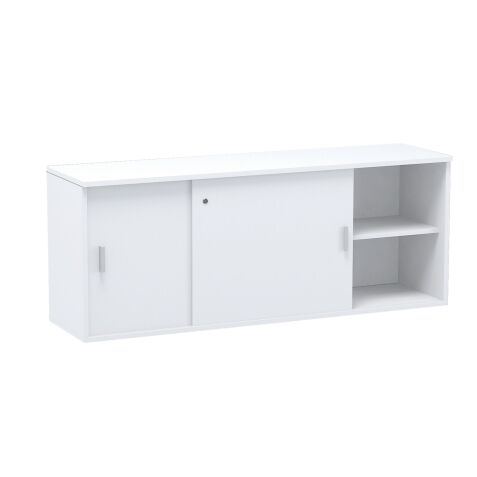 Bahut H 72 x L 160 cm blanc corps blanc Eden