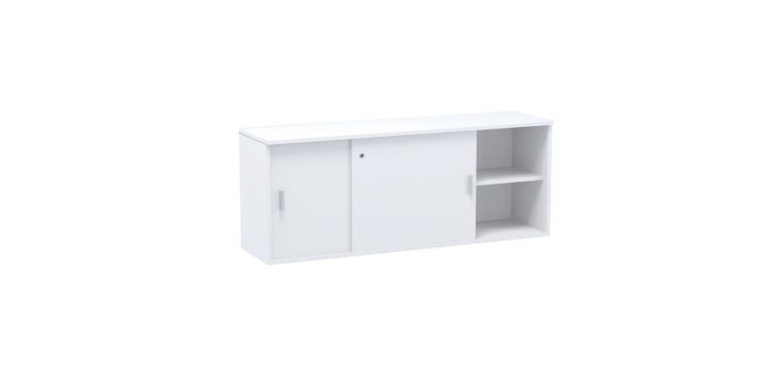 Bahut L 160 cm blanc Exprim