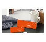 Paquet de 20 chevalets porte-nom Avery papier 60 x 210 mm