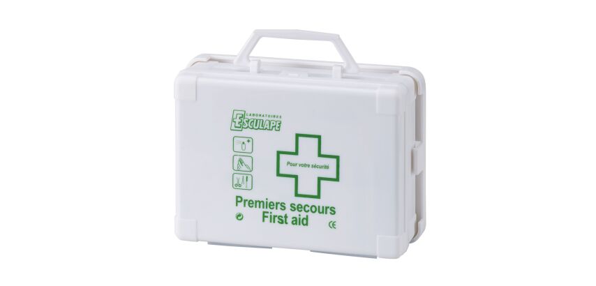 Coffret secours standard 4 personnesds Esculape