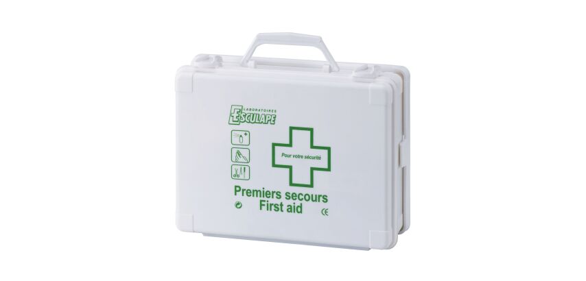 Coffret secours standard 10 personnes Esculape