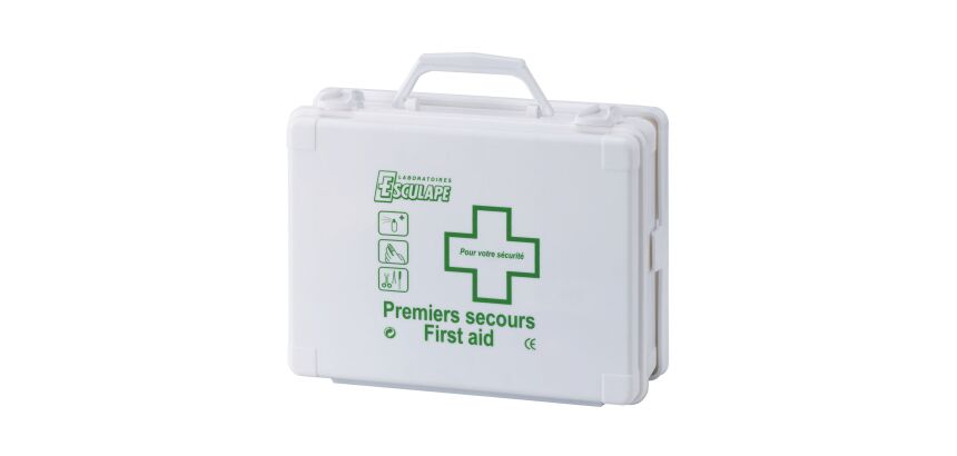 Coffret secours standard 10 personnes Esculape