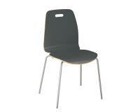 Silla coque madera 4 patas