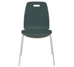 Silla coque madera 4 patas