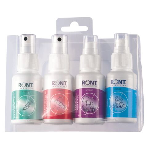 Lot de 4 sprays parapharmacie
