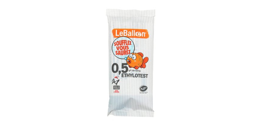 Test d’alcoolémie - Lot de 10