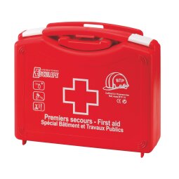 Coffret de secours BTP Esculape - 10 personnes