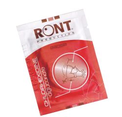 Lot de 12 compresses chlorhexidine