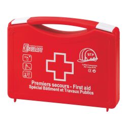 Coffret de secours BTP Esculape - 5 personnnes