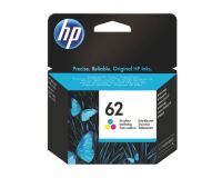 HP 62 cartucho original tricolor (165 páginas)