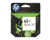 HP 62XL Cartucho original tricolor de alta capacidad (415 páginas)