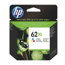 Cartridge HP 62XL high capacity colours for inkjet printer