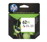 Cartouche HP 62XL haute capacité couleurs pour imprimante jet d'encre