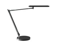 Lampe de bureau Led intégrée Mambo - Unilux - 7 W - Bras articulé 32 x 32 cm