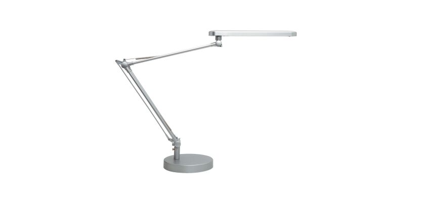 Lampe de bureau Led à double bras articulé