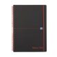 Cuaderno espiral Oxford Profesional Black'N Red A5 14,8 x 21 cm - blanco rayado - 140 páginas