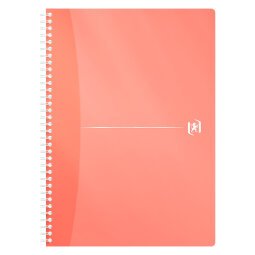 Spiral notebook Oxford My Colour A4 21 x 29,7 cm - chequered 5 x 5 - 100 pages