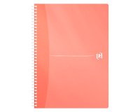 Cahier spirale Oxford My Colour A4 21 X 29,7 cm - petits carreaux - 100 pages