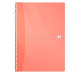 Spiral notebook Oxford My Colour A4 21 x 29,7 cm - chequered 5 x 5 - 100 pages