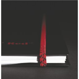 Spiralschreibblock Oxford Professional Black'N Red A5 14,8 x 21 cm - weiß liniert - 140 Seiten