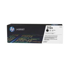 HP 312A (CF380A) tóner original negro