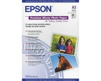 Papel fotográfico satinado brillante Epson A3 255 g - 20 hojas