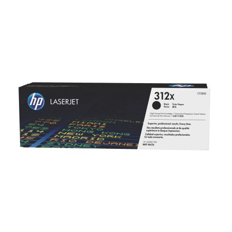 HP 312X (CF380X) tóner original negro alta capacidad