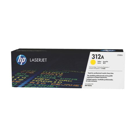 Toner HP originale 312A giallo cf382a