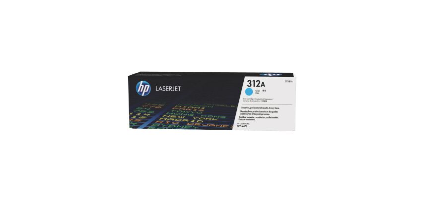 Toner HP 312A CF383xA couleur séparée pour imprimante laser
