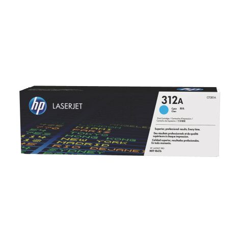 Toner HP 312A CF383xA couleur séparée pour imprimante laser