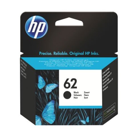 Cartridge HP 62 schwarz für Tintenstrahldrucker