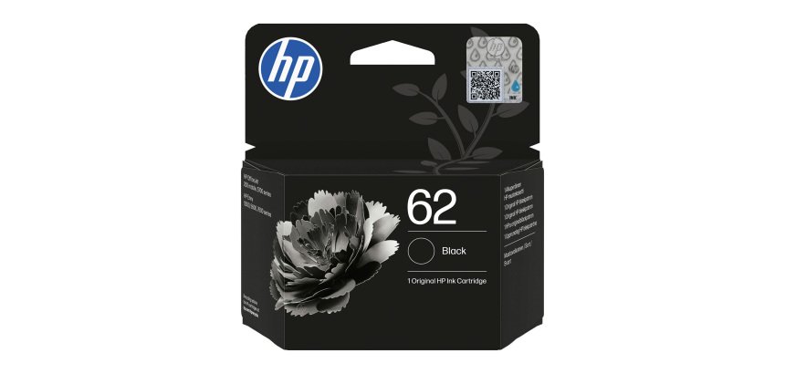 Cartuccia inchiostro HP originale 62 nero C2P04AE