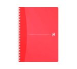 Cahier spirale Oxford My Colour A4 21 X 29,7 cm - petits carreaux - 180 pages