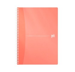 Cuaderno espiral Oxford My Colour A4 21 x 29,7 cm -  cuadros - 180 páginas