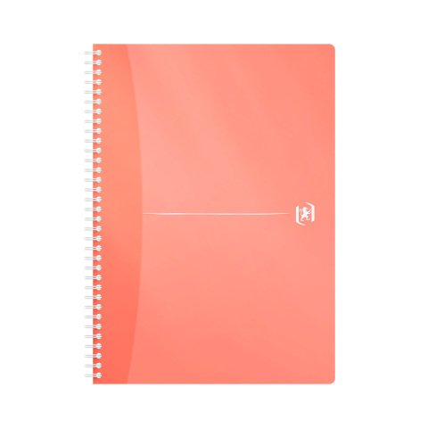 Cuaderno espiral Oxford My Colour A4 21 x 29,7 cm - cuadros - 180 páginas