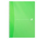Cahier spirales Oxford My Colour A4 21 X 29,7 cm - blanc ligné - 180 pages