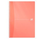 Cahier spirales Oxford My Colour A4 21 X 29,7 cm - blanc ligné - 180 pages