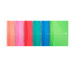 Cahier spirale Oxford My Colour A5 14,8 X 21 cm - blanc ligné - 180 pages