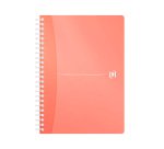 Cahier spirale Oxford My Colour A5 14,8 x 21 cm - petits carreaux - 180 pages
