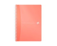 Cahier spirale Oxford My Colour A5 14,8 x 21 cm - petits carreaux - 180 pages
