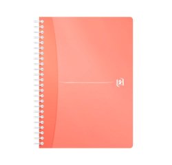 Spiral notebook Oxford My Colour A5 14,8 X 21 cm - chequered 5 x 5 - 180 pages