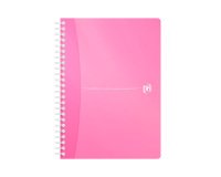 Cahier spirale Oxford My Colour A5 14,8 x 21 cm - petits carreaux - 180 pages
